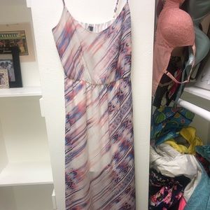 Large spaghetti strap dress